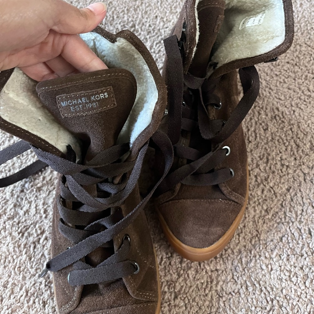 Mk boots winter 7 1/2